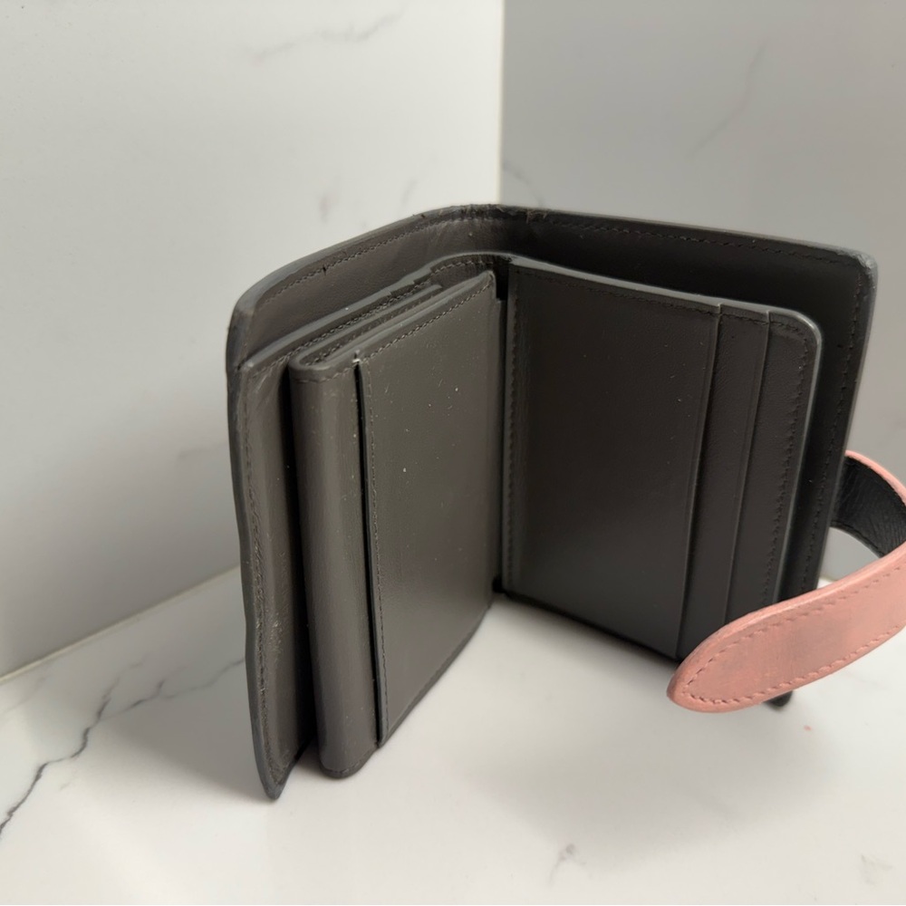 Celine Grey and Pink Women's Wallet - Picture 3 of 9